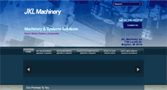 Desktop Screenshot of jklmachinery.com
